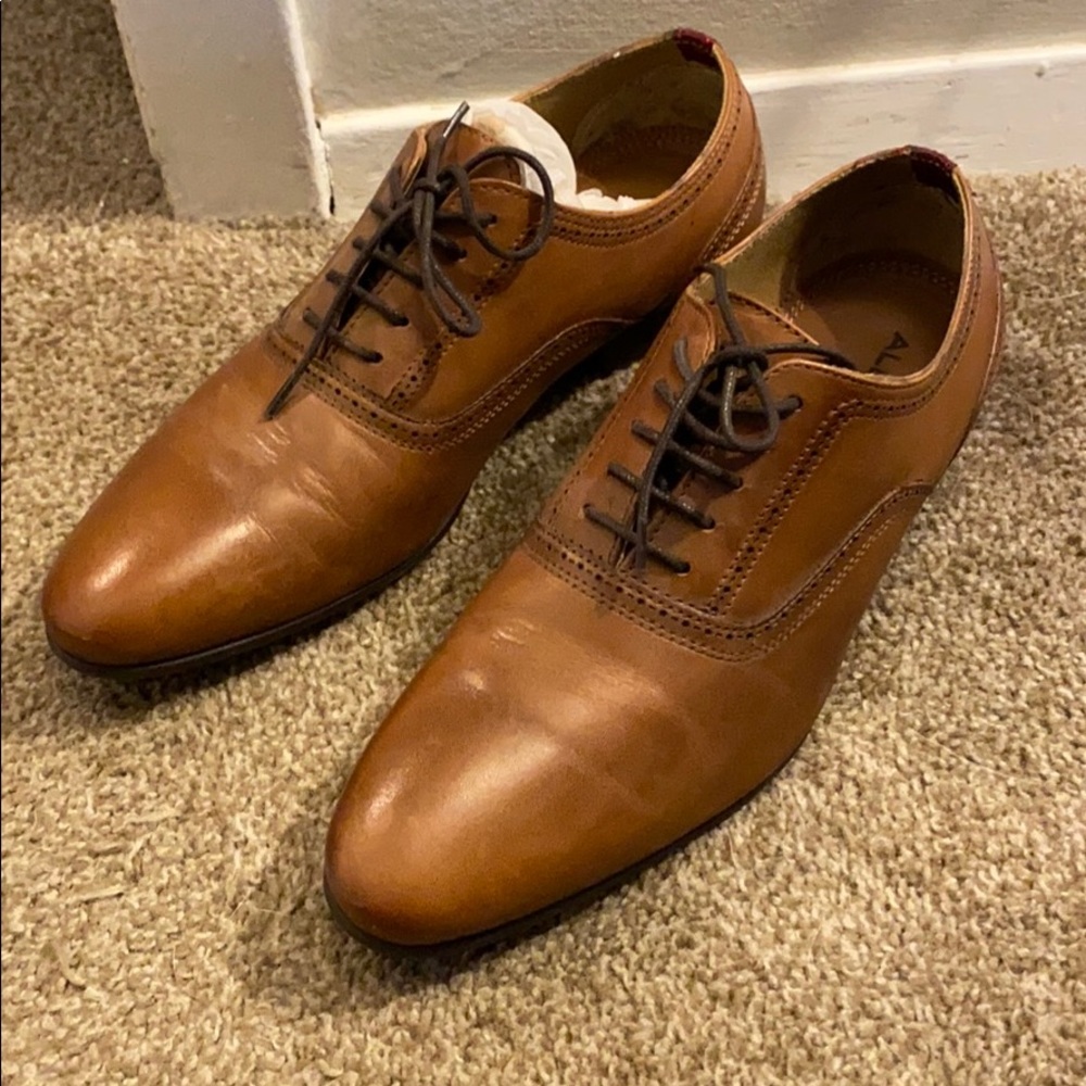 Aldo Brown Dress Shoes